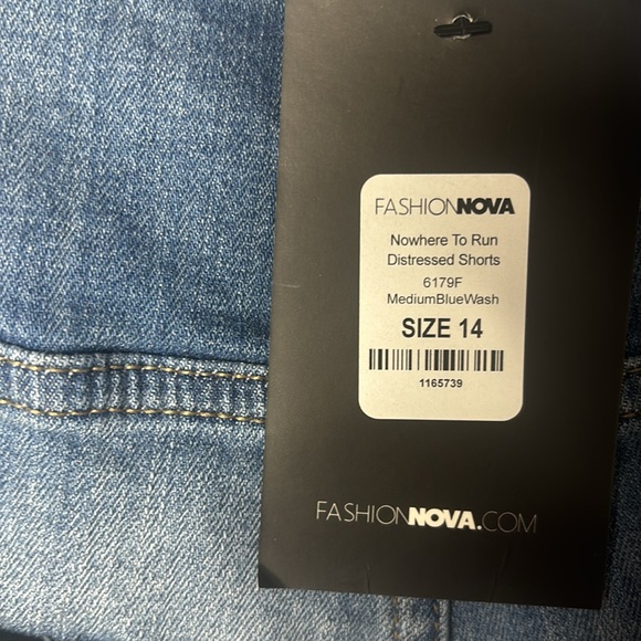 Destroyed and Distressed Denim Shorts - Picture 7 of 7